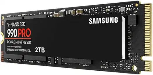 Samsung 990 Pro PCIe Gen4 NVMe M.2 SSD 2TB | MZ - v9p2T0BW - Vektra Computers LLC Samsung 990 Pro PCIe Gen4 NVMe M.2 SSD 2TB | MZ - v9p2T0BW - Vektra Computers LLC